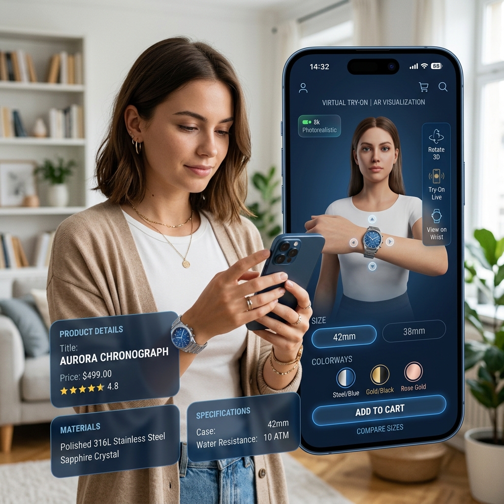Immersion and realism perception in e-commerce